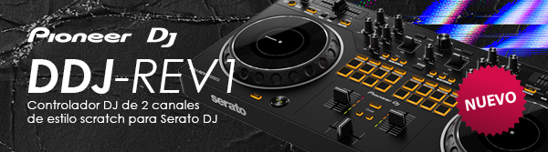 DDJ-REV1 Controlador DJ de 2 canales para Serato DJ